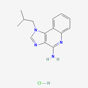molecular formula C14H17ClN4 B2827241 伊米季莫德盐酸盐 CAS No. 99011-78-6