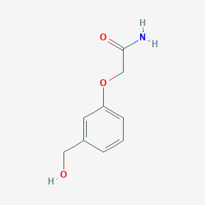 2-[3-(Hydroxymethyl)phenoxy]acetamide