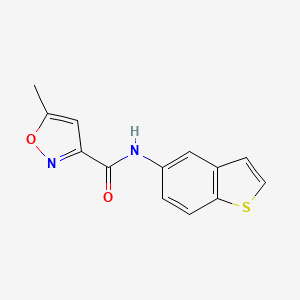 N-(benzo[b]thiophen-5-yl)-5-methylisoxazole-3-carboxamide