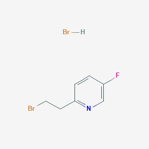 2-(2-Bromoethyl)-5-fluoropyridine;hydrobromide