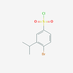 B2827409 4-Bromo-3-isopropylbenzenesulfonyl chloride CAS No. 2167856-36-0