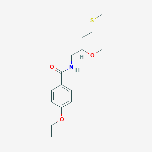 4-Ethoxy-N-(2-methoxy-4-methylsulfanylbutyl)benzamide
