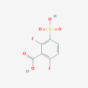 2,6-Difluoro-3-sulfobenzoic acid