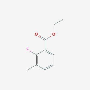 molecular formula C10H11FO2 B2827498 Ethyl 2-fluoro-3-methylbenzoate CAS No. 1214363-24-2
