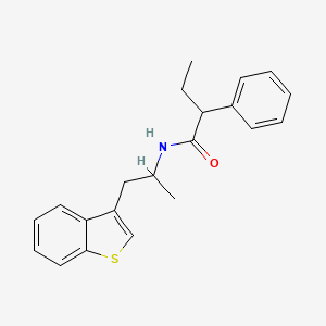 N-(1-(benzo[b]thiophen-3-yl)propan-2-yl)-2-phenylbutanamide