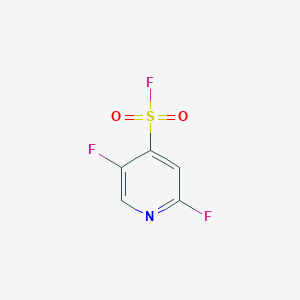 molecular formula C5H2F3NO2S B2827626 2,5-二氟吡啶-4-磺酰氟 CAS No. 2243514-57-8