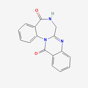 molecular formula C16H11N3O2 B2827663 Sclerotigenin CAS No. 65641-84-1