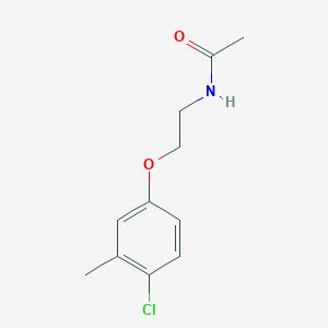 N-[2-(4-chloro-3-methylphenoxy)ethyl]acetamide