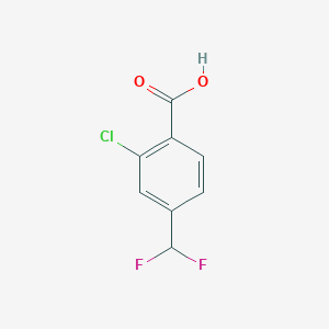 2-Chloro-4-(difluoromethyl)benzoic acid