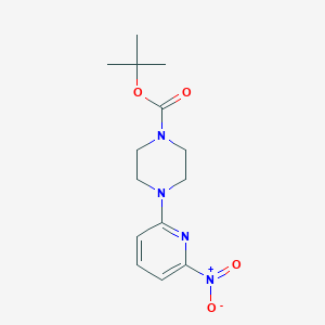 tert-Butyl 4-(6-nitropyridin-2-yl)piperazine-1-carboxylate