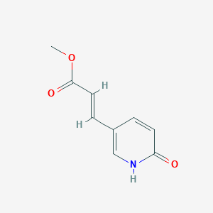 methyl (2E)-3-(6-hydroxypyridin-3-yl)prop-2-enoate
