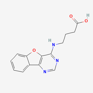 4-(Benzo[4,5]furo[3,2-d]pyrimidin-4-ylamino)-butyric acid