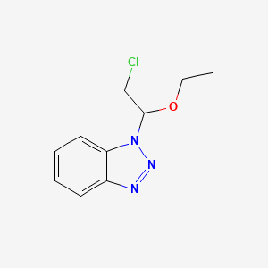 1-(2-Chloro-1-ethoxyethyl)benzotriazole