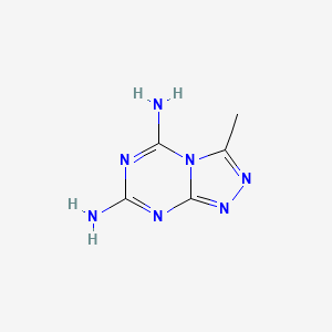 3-Methyl[1,2,4]triazolo[4,3-a][1,3,5]triazine-5,7-diamine