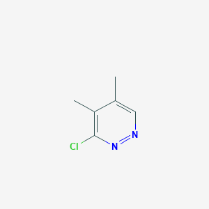 molecular formula C6H7ClN2 B2827917 3-Chloro-4,5-dimethyl-pyridazine CAS No. 36161-53-2