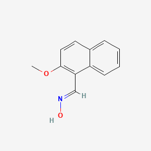 molecular formula C12H11NO2 B2827919 2-甲氧基-1-萘醛肟 CAS No. 99806-91-4