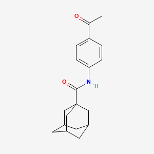 N-(4-acetylphenyl)adamantane-1-carboxamide