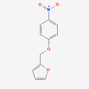 2-[(4-Nitrophenoxy)methyl]furan