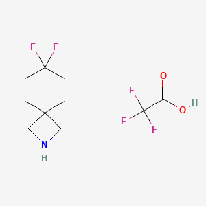 7,7-Difluoro-2-azaspiro[3.5]nonane trifluoroacetic acid