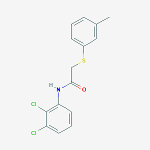 N-(2,3-dichlorophenyl)-2-[(3-methylphenyl)sulfanyl]acetamide