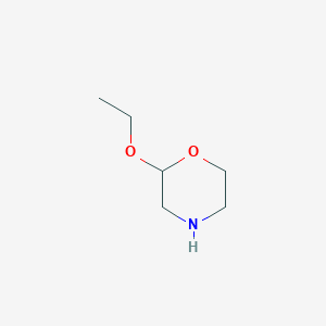molecular formula C6H13NO2 B2828066 2-乙氧基吗啉 CAS No. 91259-04-0