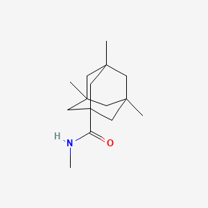 molecular formula C15H25NO B2828261 N,3,5,7-四甲基孔雀石酸酰胺 CAS No. 15210-70-5