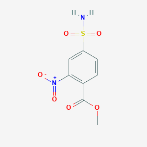 Methyl 2-nitro-4-sulfamoylbenzoate