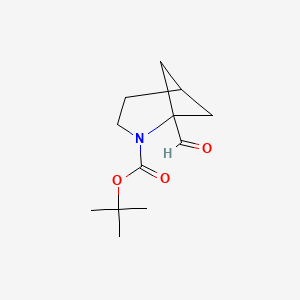 Tert-butyl 1-formyl-2-azabicyclo[3.1.1]heptane-2-carboxylate