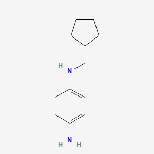 1-N-(cyclopentylmethyl)benzene-1,4-diamine