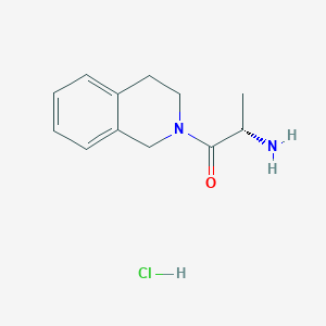 (2S)-2-amino-1-(1,2,3,4-tetrahydroisoquinolin-2-yl)propan-1-one hydrochloride