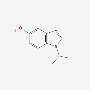 molecular formula C11H13NO B2828692 1-Isopropyl-1H-indol-5-ol CAS No. 24542-41-4