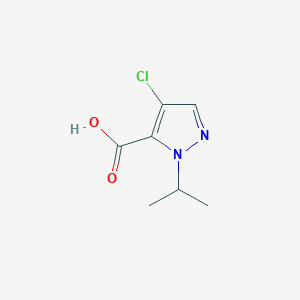 4-Chloro-1-isopropyl-1H-pyrazole-5-carboxylic acid
