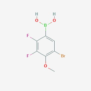 5-Bromo-2,3-difluoro-4-methoxyphenylboronic acid