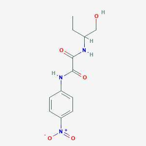 N1-(1-hydroxybutan-2-yl)-N2-(4-nitrophenyl)oxalamide