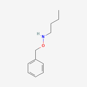 1-Butanamine, N-(phenylmethoxy)-