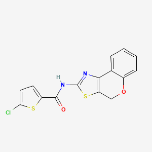 5-chloro-N-(4H-chromeno[4,3-d]thiazol-2-yl)thiophene-2-carboxamide