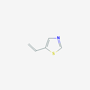 molecular formula C5H5NS B2829271 Thiazole, 5-ethenyl- CAS No. 952338-87-3