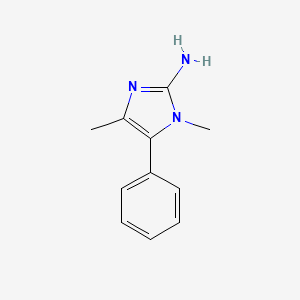 1,4-Dimethyl-5-phenylimidazol-2-amine