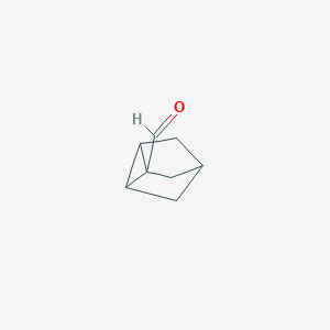 molecular formula C8H10O B2829573 三环[2.2.1.02,6]庚烷-1-甲醛 CAS No. 106166-75-0