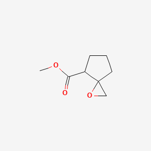 molecular formula C8H12O3 B2829705 Methyl 1-oxaspiro[2.4]heptane-4-carboxylate CAS No. 2248339-91-3