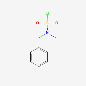 molecular formula C8H10ClNO2S B2829743 苄基(甲基)磺酰氯 CAS No. 36959-70-3