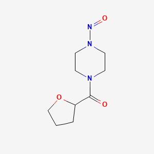 (4-Nitrosopiperazin-1-yl)-(oxolan-2-yl)methanone