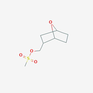 molecular formula C8H14O4S B2829891 {7-Oxabicyclo[2.2.1]heptan-2-yl}methyl methanesulfonate CAS No. 1864015-34-8