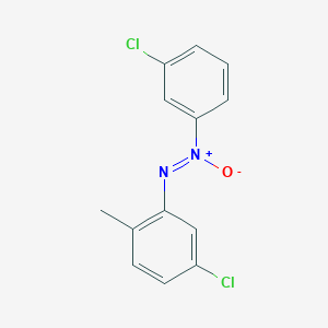 molecular formula C13H10Cl2N2O B282999 5-Chloro-2-methylphenyl(3-chlorophenyl)diazene oxide 