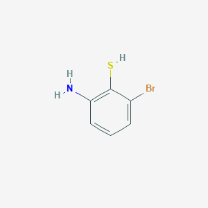 molecular formula C6H6BrNS B2830010 2-Amino-6-bromobenzenethiol CAS No. 824932-42-5