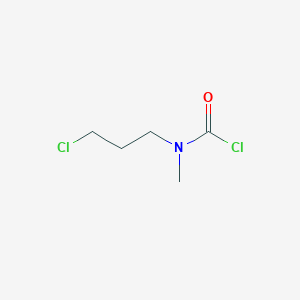 molecular formula C5H9Cl2NO B2830015 N-(3-Chloropropyl)-N-methylcarbamoyl chloride CAS No. 2095408-95-8