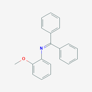 molecular formula C20H17NO B283008 N-Benzhydrylidene-2-methoxyaniline 