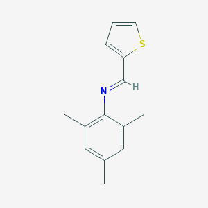 molecular formula C14H15NS B283010 N-Mesityl(2-thienyl)methaneimine 