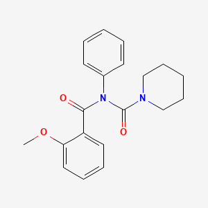 N-(2-methoxybenzoyl)-N-phenylpiperidine-1-carboxamide