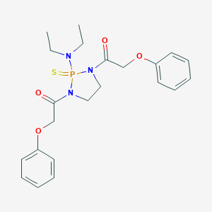 N-[1,3-bis(phenoxyacetyl)-2-sulfido-1,3,2-diazaphospholidin-2-yl]-N,N-diethylamine